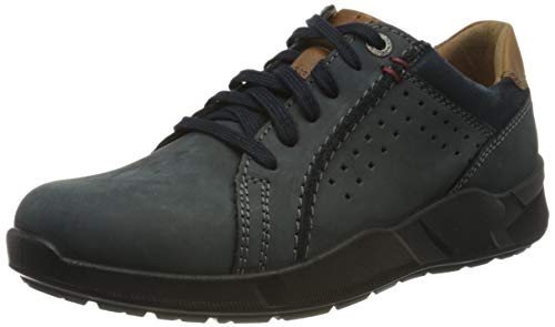 Jomos Herren Akzent Sneaker, Blau (Navy/Tuareg 141-8032), 41 EU von Jomos