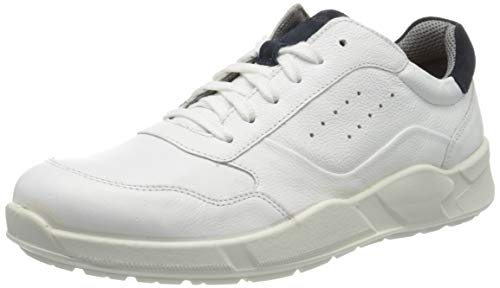 Jomos Herren Akzent Sneaker, Weiß (Offwhite/Nachtblau 235-2019) von Jomos