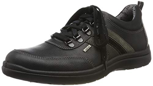 Jomos Herren Atlanta Oxfords, Mehrfarbig (Schwarz/Shark/Schwarz/Shark 386-101) von Jomos