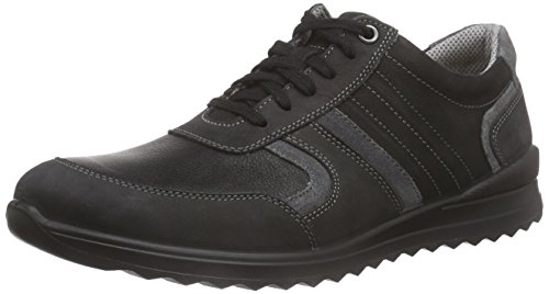 Jomos Herren Elan Low-Top, Mehrfarbig (schwarz/Shark 0064) von Jomos