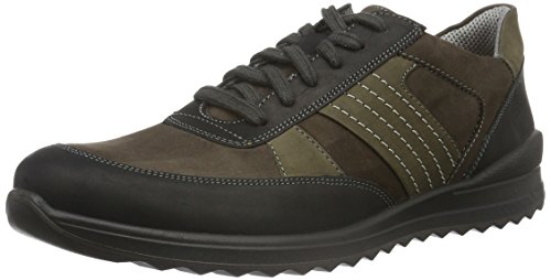 Jomos Herren Elan Oxford, Mehrfarbig (12-0076 schwarz/Choco/Asphalt), 42 EU von Jomos