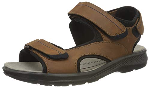 Jomos Herren Mobila II Slingback Sandalen, Mehrfarbig (Cognac/Navy 731-3181), 44 EU von Jomos