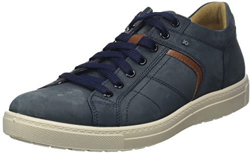 Jomos Herren Rallye Sneaker, Nachtblau/Cognac, 39 EU Weit von Jomos