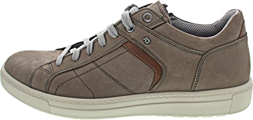 Jomos Herren Rallye Sneaker, Smoke/Cognac, 43 EU Weit von Jomos