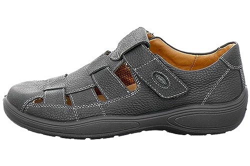 Jomos Herren Slipper in Schwarz, Größe 45 von Jomos
