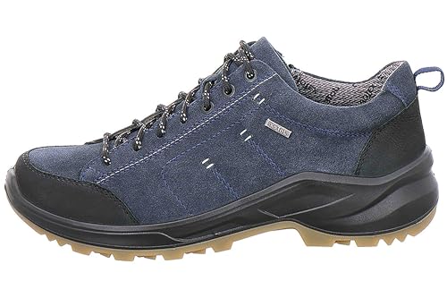 Jomos Herren Trekking Sneaker, schwarz/Nachtblau, 40 EU Weit von Jomos