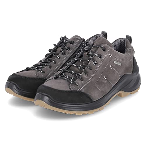 Jomos Herren Trekking Sneaker, schwarz/Shark, 43 EU Weit von Jomos