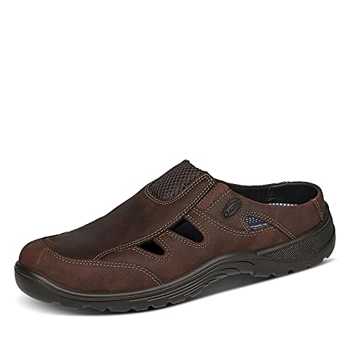Jomos Marathon Clogs & Hausschuhe in Übergrößen Braun 455304 471 355 große Herrenschuhe, Größe:41 von Jomos