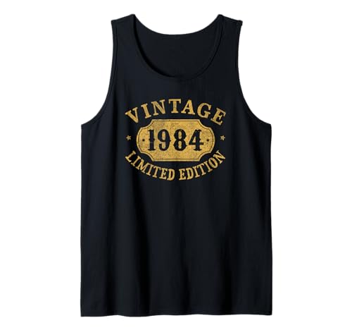 41. Geburtstag Frauen 41 Jahre alt Männer Lustig 1984 41 Jahre alt Tank Top 41. Geburtstag Frauen 41 Jahre alt Männer Lustig 1984 41 Jahre alt Tank Top von Jomqueru Vintage Birthday Gifts Store