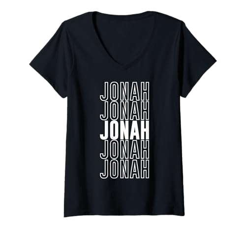 Damen Jona T-Shirt mit V-Ausschnitt Damen Jona T-Shirt mit V-Ausschnitt von Jonah Apparel