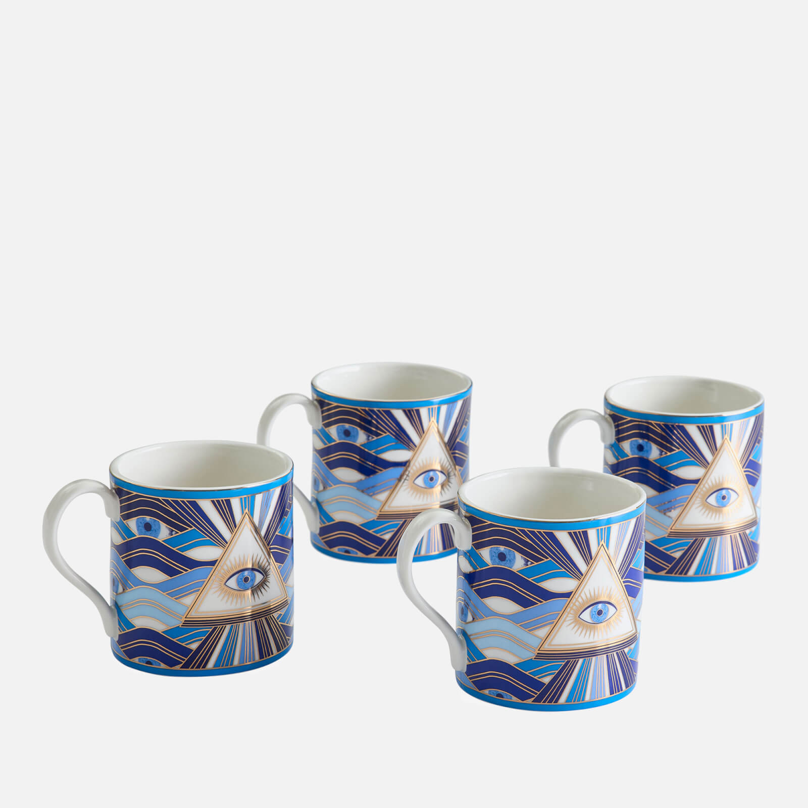 Jonathan Adler Boxed Druggist Mugs - Set Of 4 von Jonathan Adler