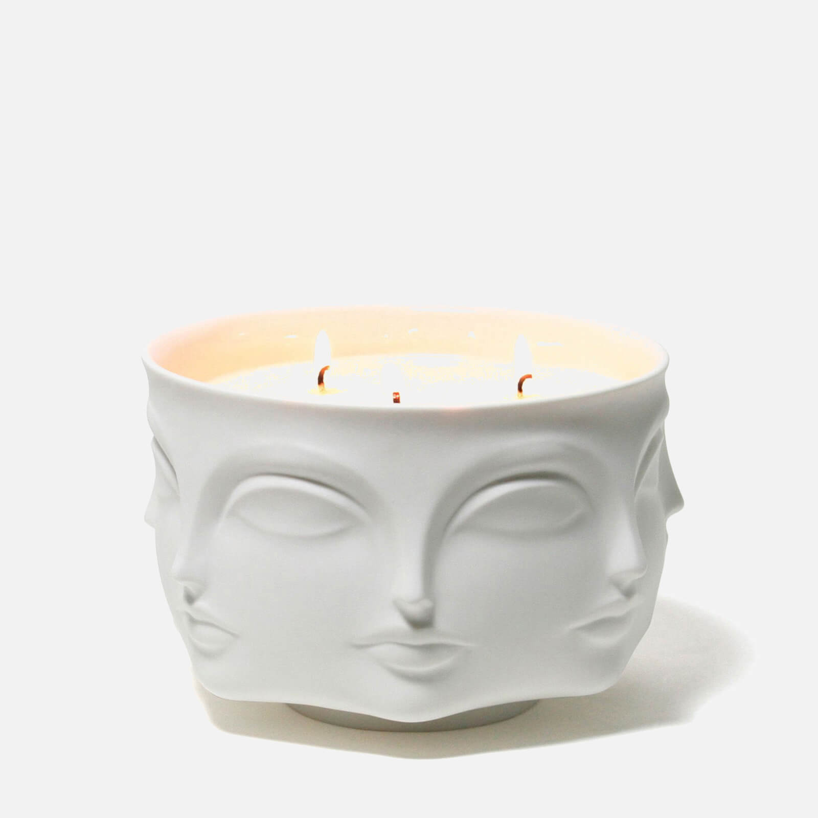 Jonathan Adler Muse Ceramic Candle - Blanc von Jonathan Adler