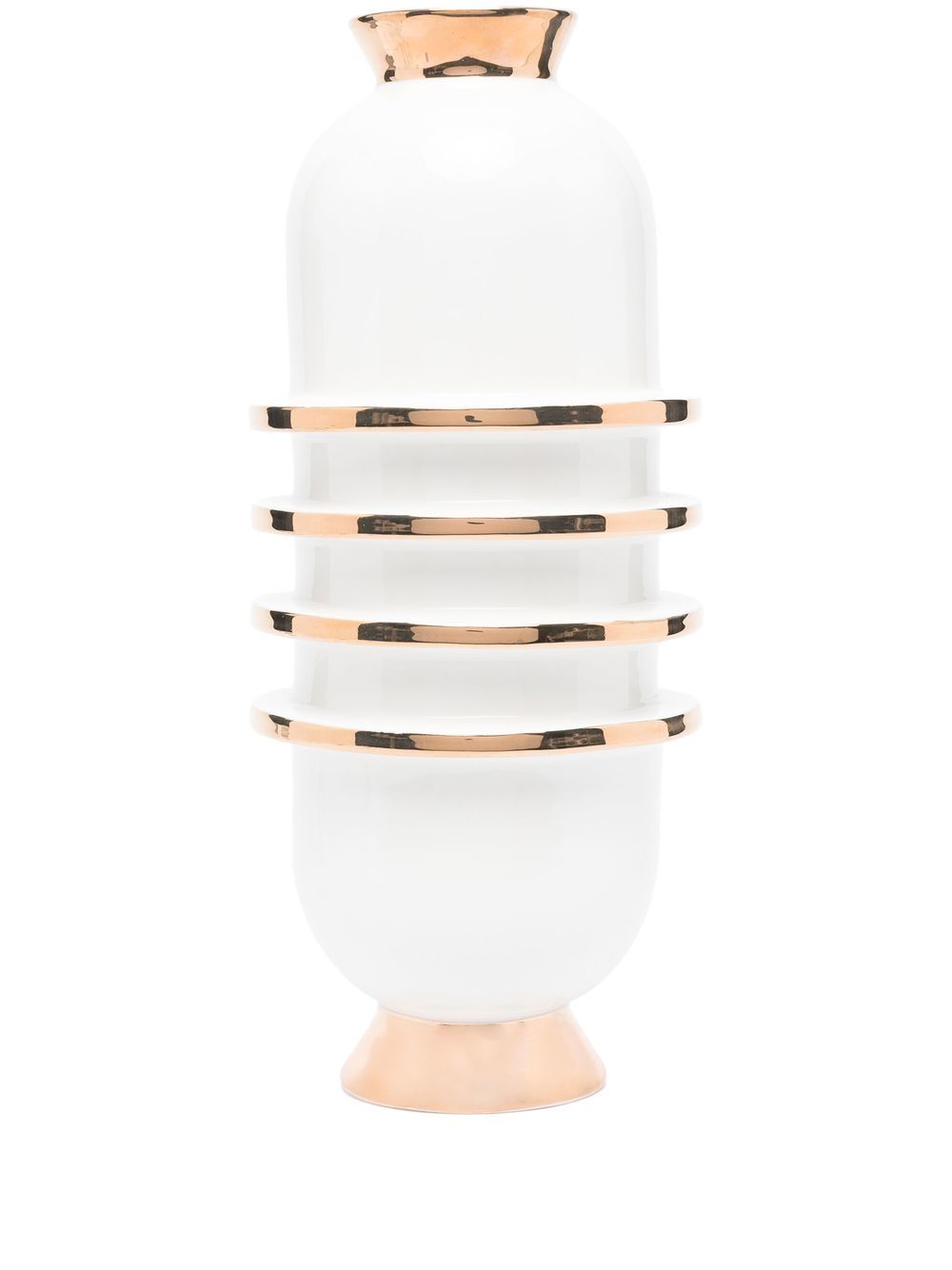 Jonathan Adler Orbit Capsule Vase - Weiß von Jonathan Adler