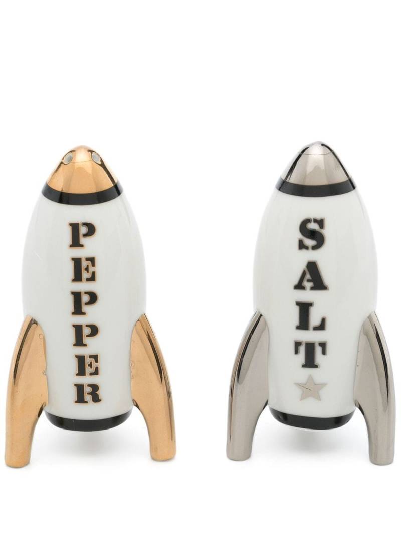 Jonathan Adler Rocket Salt and Pepper Sneakers - Weiß von Jonathan Adler