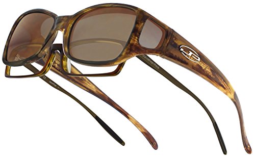 Jonathan Paul DAHLIA Überbrille - M - rechteckig Tiger Eye - Braun Jonathan Paul DAHLIA Überbrille - M - rechteckig Tiger Eye - Braun von Jonathan Paul