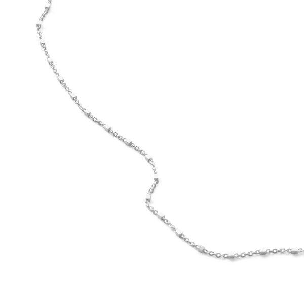 Jonathan Radetz Jewellery Kette Endless, fine(01), raw(02), Snake(03), finecube (04), fine square (05), endlos, Länge 120cm, Silber 925, Made in Germany von Jonathan Radetz Jewellery