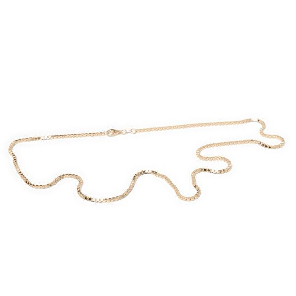 Jonathan Radetz Jewellery Kette SPARK, Gold 585, 14 Karat, Länge 45 - 55 mm, Handmade in Germany Jonathan Radetz Jewellery Kette SPARK, Gold 585, 14 Karat, Länge 45 - 55 mm, Handmade in Germany von Jonathan Radetz Jewellery