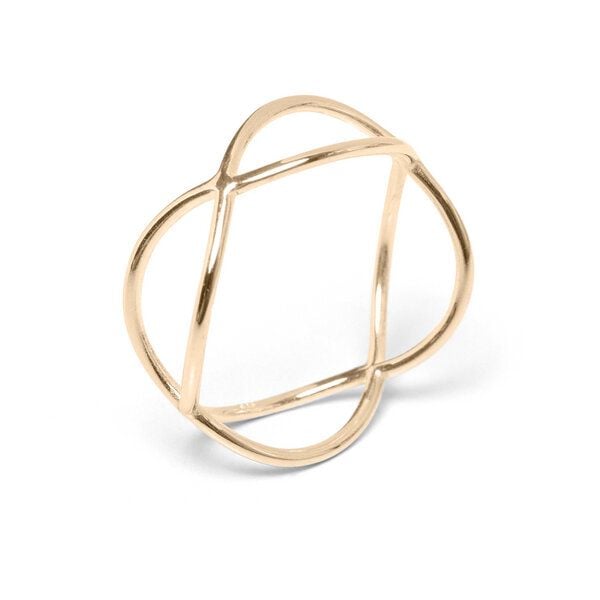 Jonathan Radetz Jewellery Ring TIMESTWO, Gold 585, 14 Karat, Größe 50 - 56, Handmade in Germany, JRJ von Jonathan Radetz Jewellery