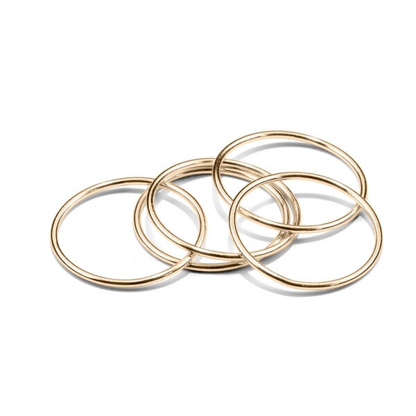 Jonathan Radetz Jewellery Ring WIRE, Gold 585, 14 Karat, Ringgröße 50 - 56, Handmade in Germany von Jonathan Radetz Jewellery