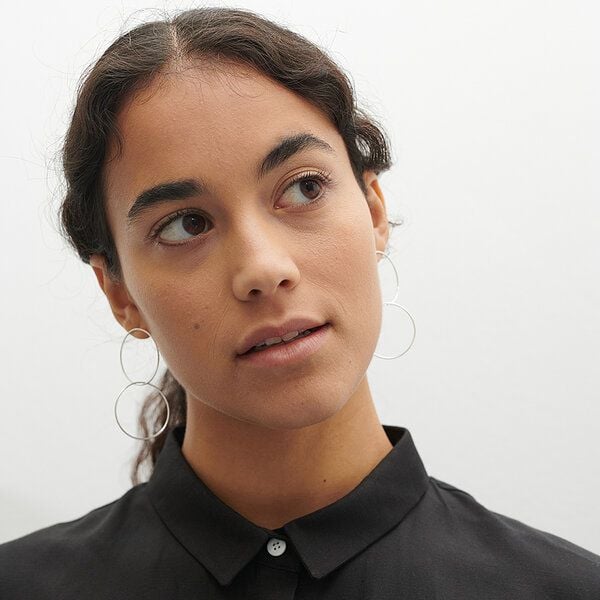 Jonathan Radetz Jewellery Stecker SPIRAL TWO, Silber 925, Sterlingsilber, Durchmesser 10 - 30 mm, Handmade in Germany von Jonathan Radetz Jewellery