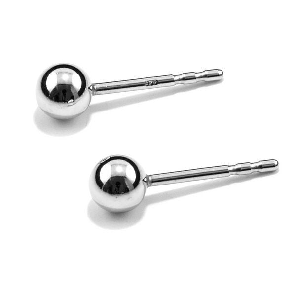 Jonathan Radetz Jewellery Stecker fineSPHERE & SPHERE, Silber 925, Sterlingsilber, Handmade in Germany von Jonathan Radetz Jewellery