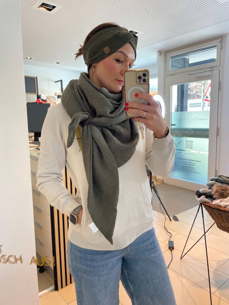 xxl Musselintuch/Schal Aus Musselinstoff Für Erwachsene Und Kinder in Tollen Farben von JoneliHandmade