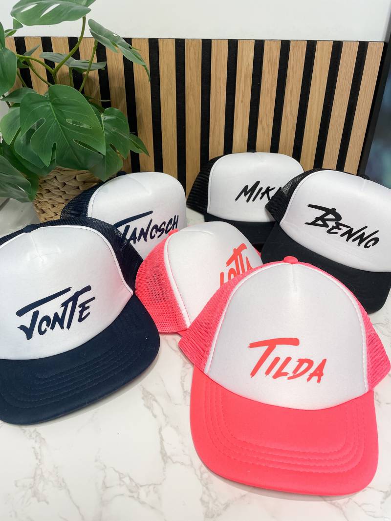 Personalisierte Cap/Mütze Snapback Für Kinder Und Teenager/ Verschiedene Farben Mit Verstellbarem Verschluss von JoneliHandmade