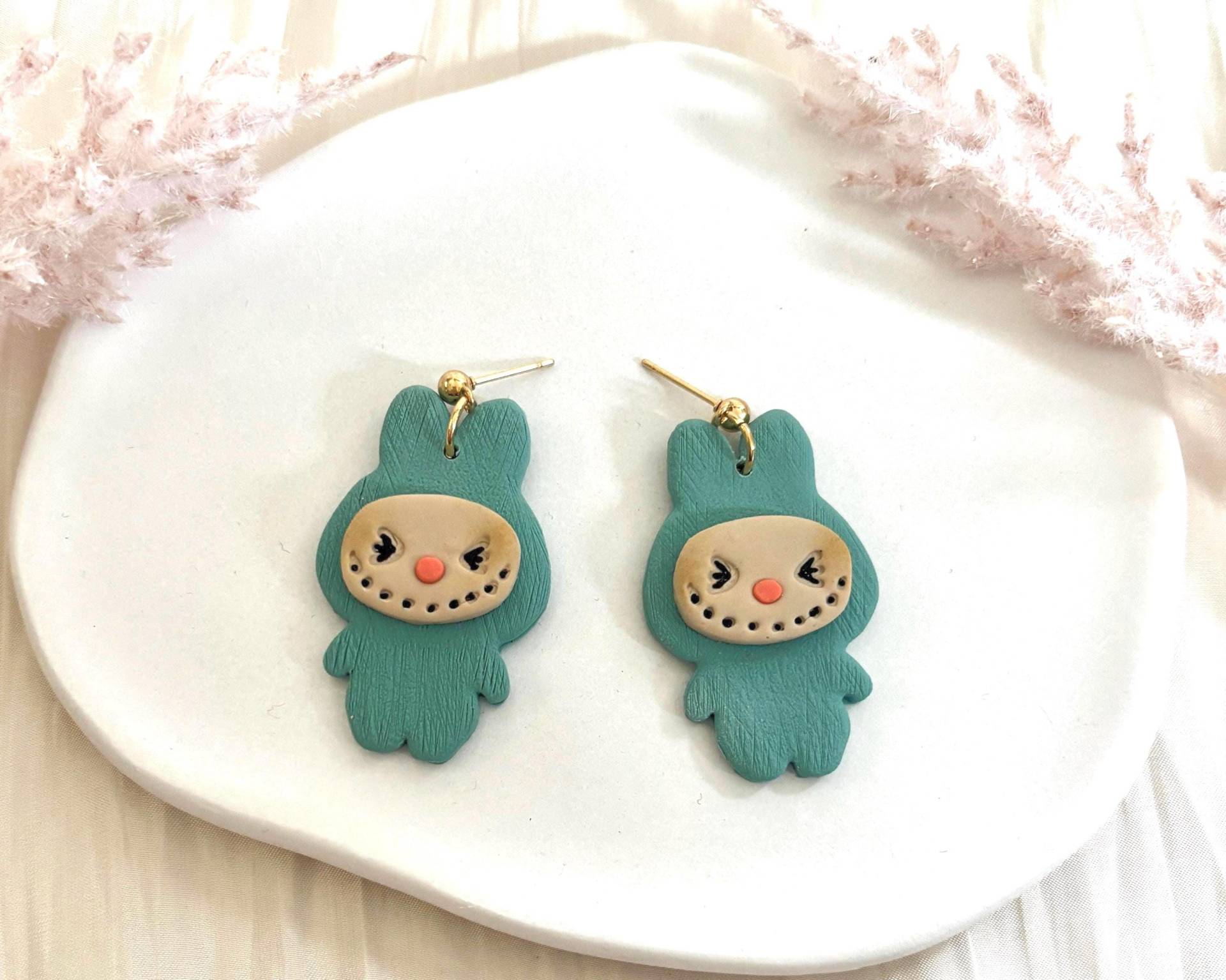 Süße Kawaii-Monster Ohrringe Aus Fimo | Handgemachter Kawaii-Schmuck Geschenkidee Süße Kawaii-Monster Ohrringe Aus Fimo | Handgemachter Kawaii-Schmuck Geschenkidee von Jonellaa