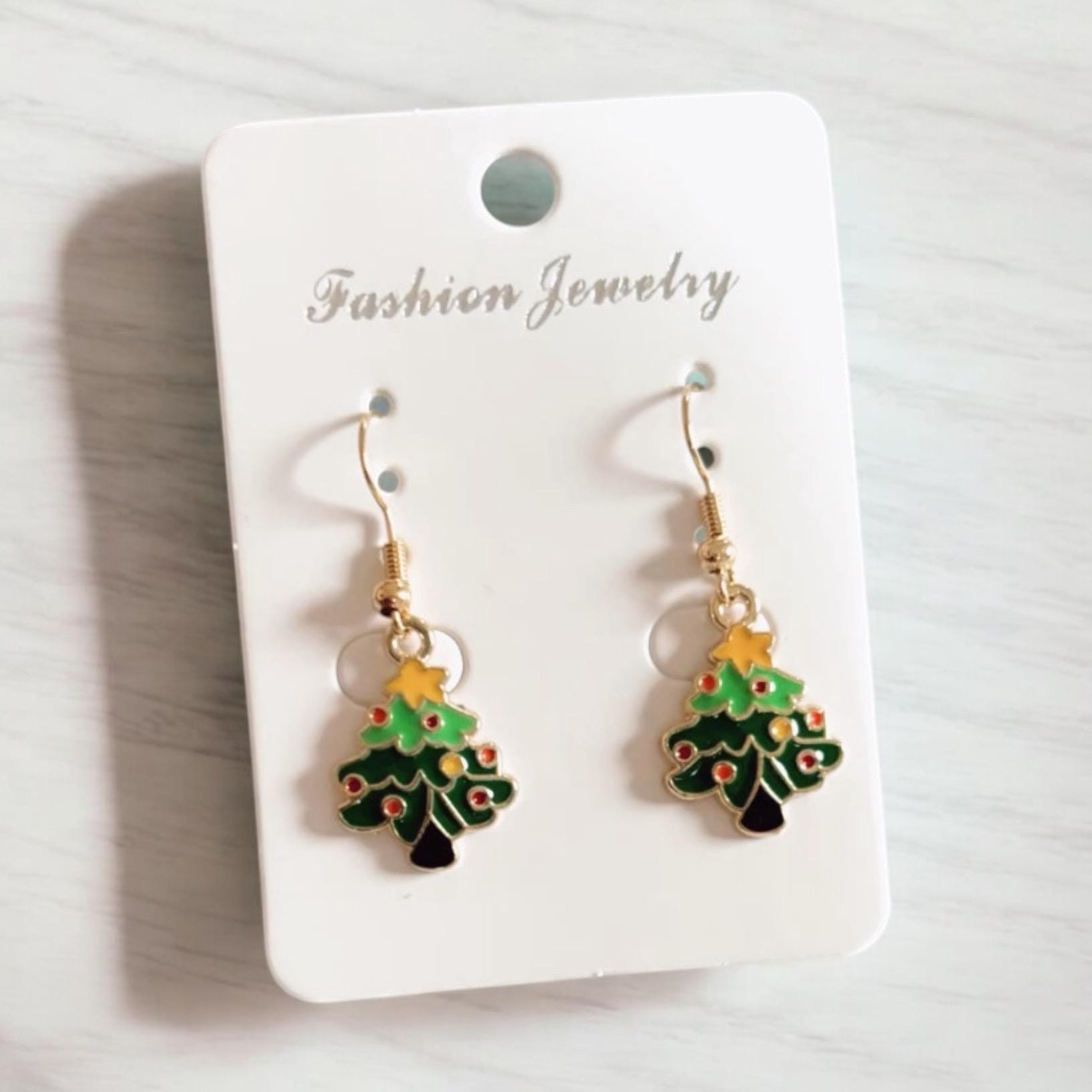 Weihnachtliche Tannenbaum Ohrringe - Geschenkidee Weihnachten Festlicher Schmuck Weihnachtliche Tannenbaum Ohrringe - Geschenkidee Weihnachten Festlicher Schmuck von Jonellaa
