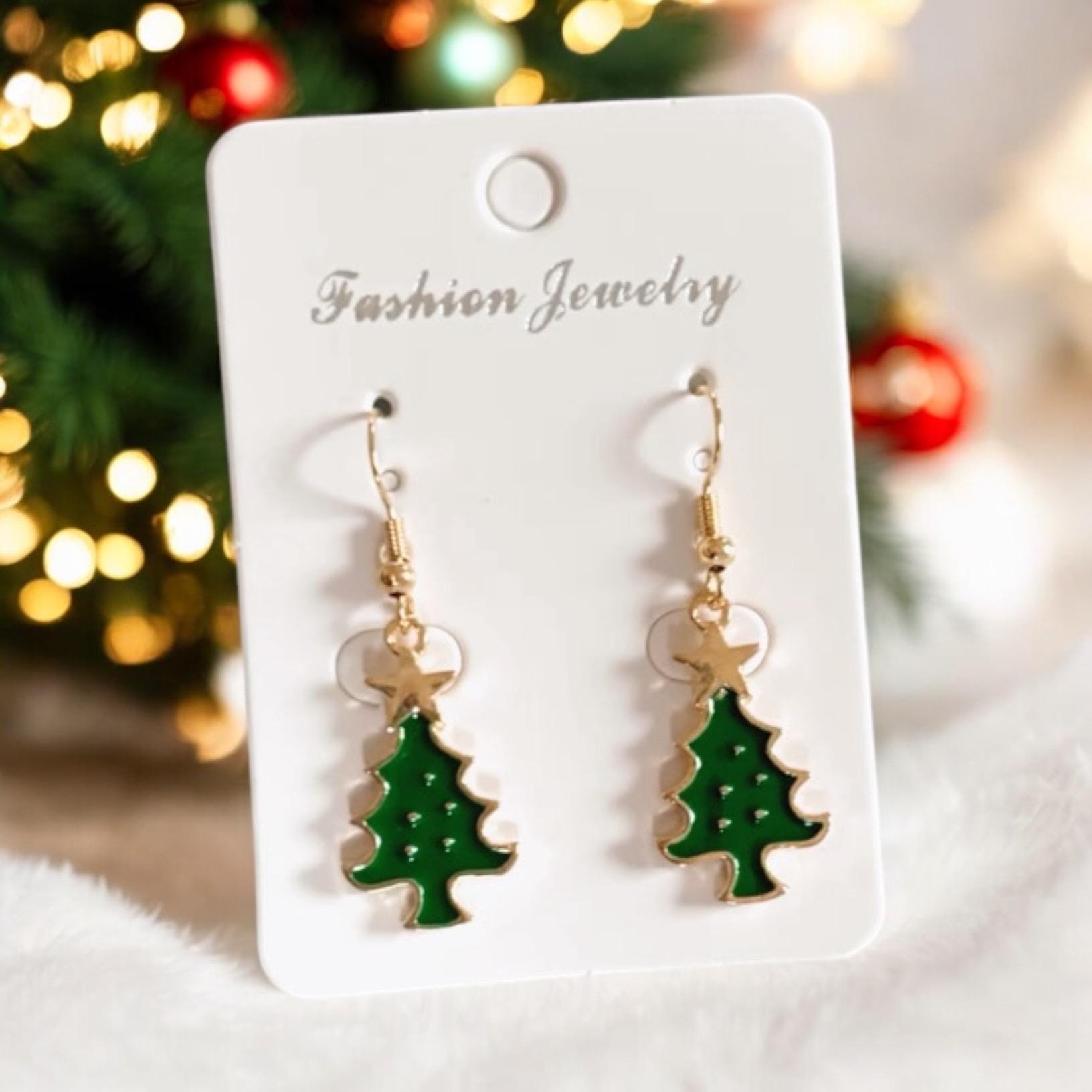 Weihnachtliche Tannenbaum Ohrringe - Geschenkidee Weihnachten Festlicher Schmuck Weihnachtliche Tannenbaum Ohrringe - Geschenkidee Weihnachten Festlicher Schmuck von Jonellaa