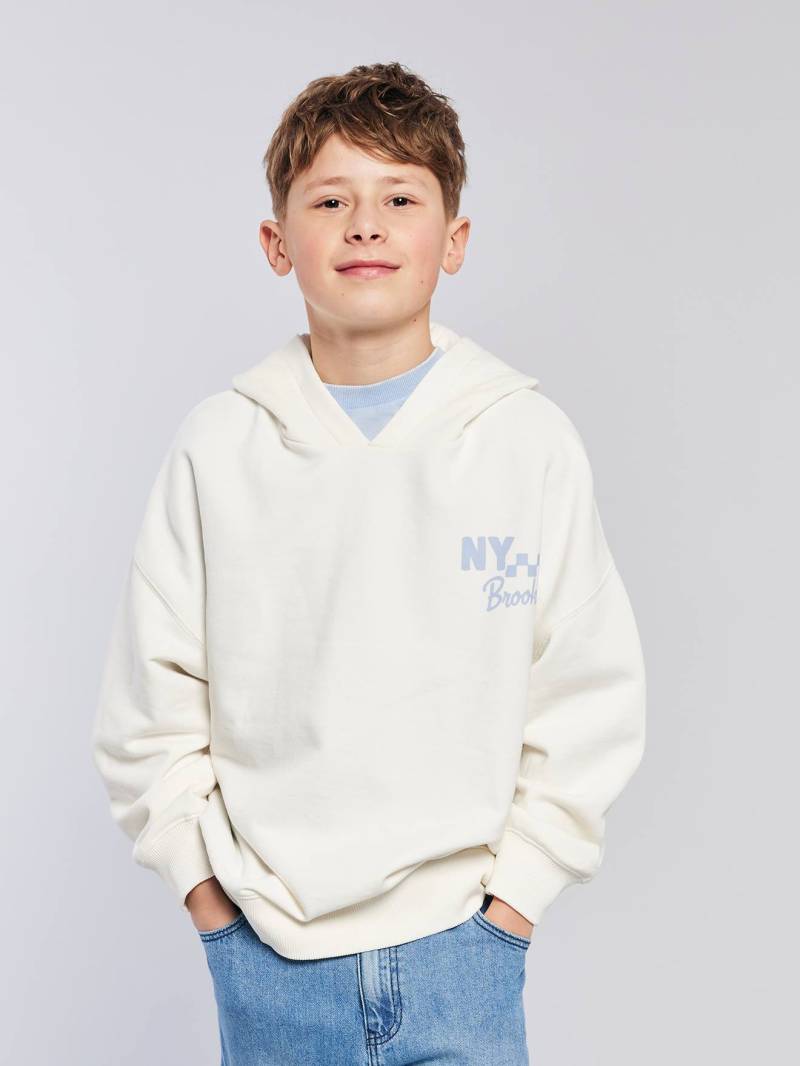 Jungen Kapuzensweatshirt mit Prints & Schriftzug JONEN von Jonen