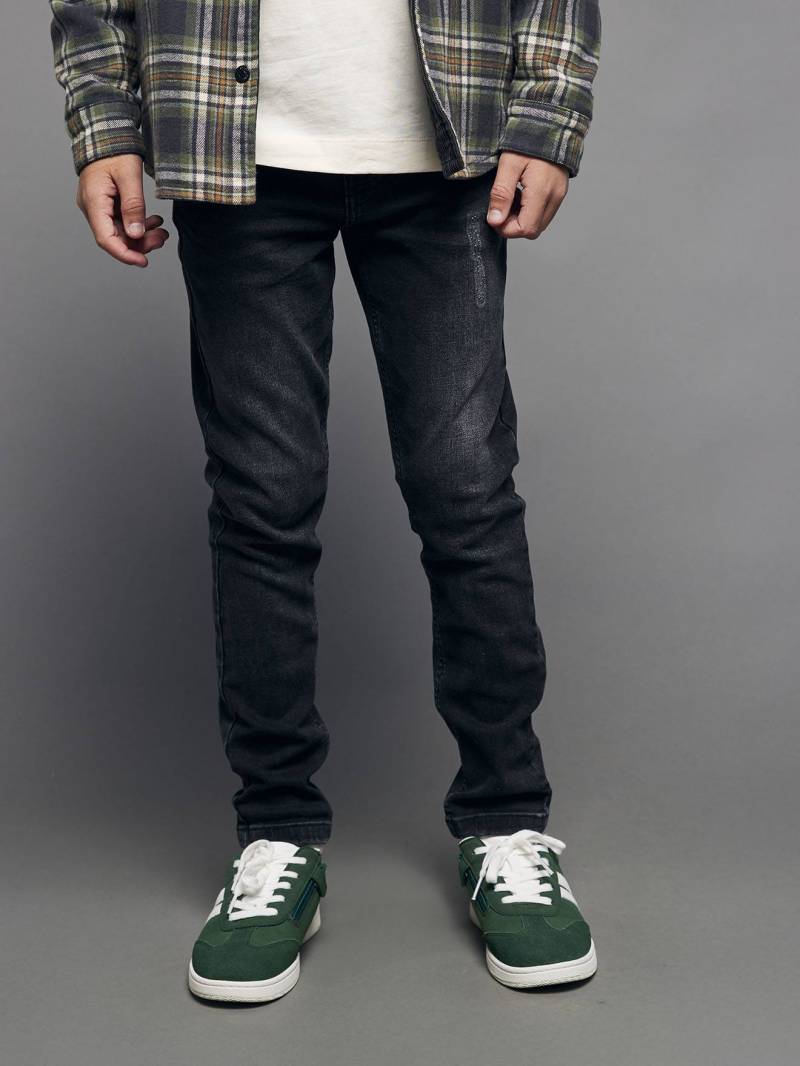 Jungen Slim-Jeans JONEN mit Destroyed-Optik  denim von Jonen