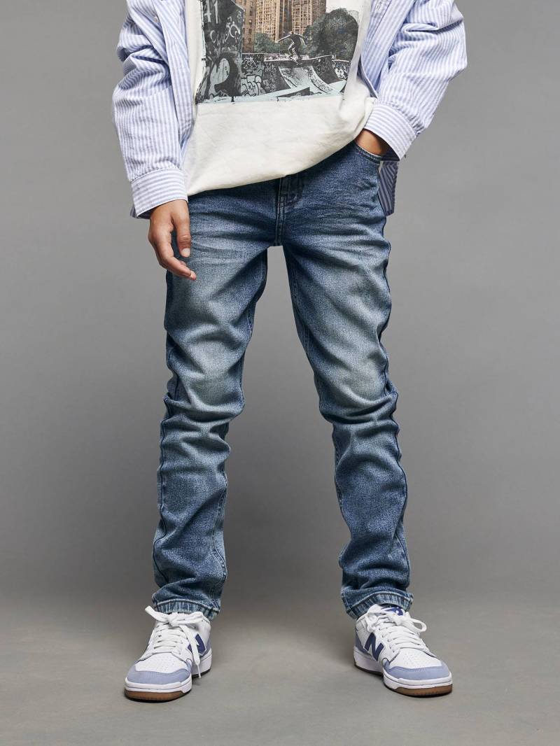 Jungen Slim-Jeans JONEN mit Destroyed-Optik von Jonen