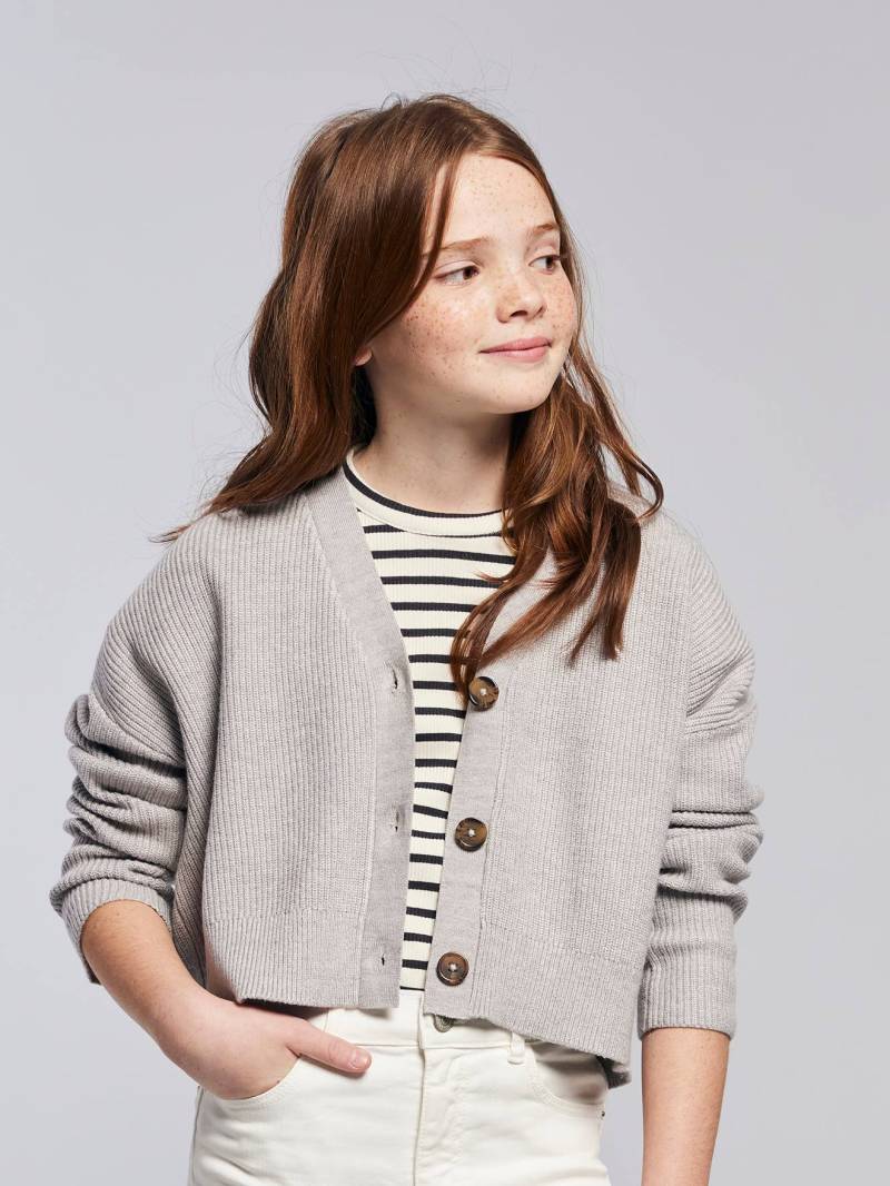 Mädchen Cropped-Cardigan von Jonen