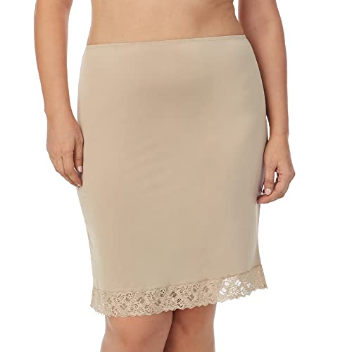 Jones New York Damen Silky Touch 23 Knielanger Slip Halber Schlupf, Hautfarben, S von Jones New York