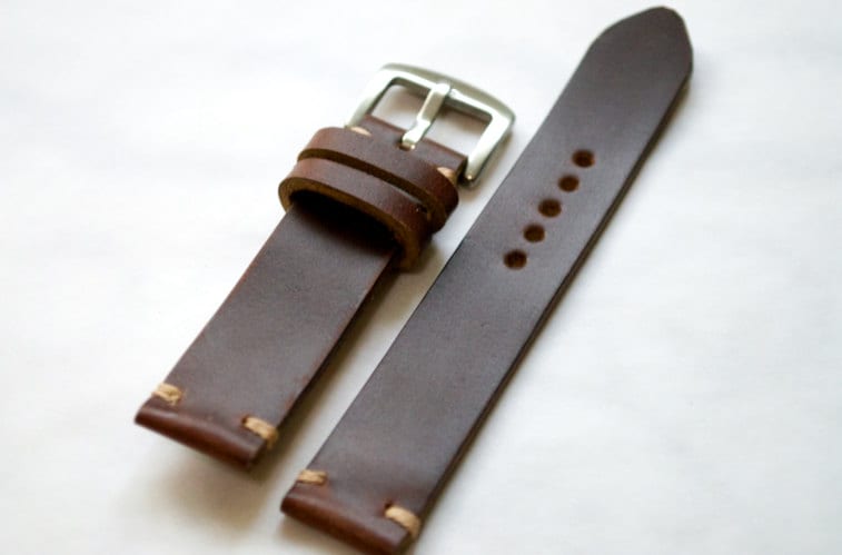 Braun Horween Chromexcel Leder Handgemachtes Uhrenarmband 16 Mm, 17 18 19 20 21 22 Mm Braun Horween Chromexcel Leder Handgemachtes Uhrenarmband 16 Mm, 17 18 19 20 21 22 Mm von JonesInTokyo