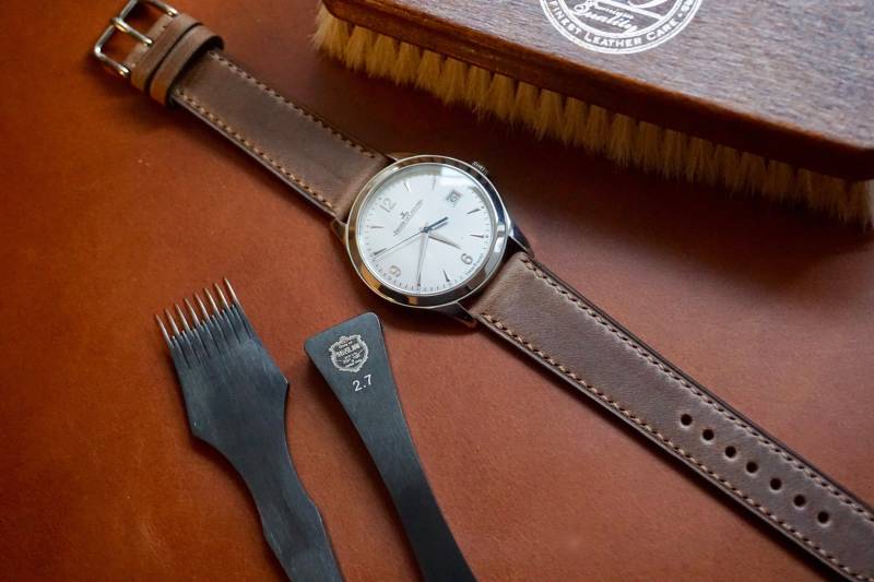 Naturfarbenes Horween Chromexcel Uhrenarmband Individuell + Handgefertigt. 16 Mm, 17 18 19 20 21 22 Mm Naturfarbenes Horween Chromexcel Uhrenarmband Individuell + Handgefertigt. 16 Mm, 17 18 19 20 21 22 Mm von JonesInTokyo