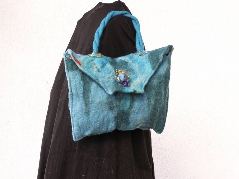 Zauberhafte Tasche in Türkis Zauberhafte Tasche in Türkis von Jongritt