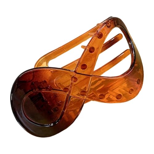 Haarspangen für Frauen,Elegante Haarspange - Große Krallenklammern aus Acryl für dickes, schweres Haar - Damen-Rückenplatte, modisches Styling-Zubehör, starker Halt, rutschfester Griff-Clip für langes von Jongyumo