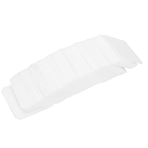 Fusselfreie Nagelschweiß, 200pcs Wimpernverlängerung Wischtücher Keine Fusselnägelwipes Nicht -geschwungene Nagellackent Wischt Wischtücher Reinigungskissen von Jonlaki