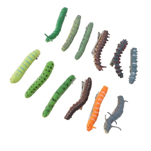 Halloween Horror Haarspangen 12 Stück Frauen Mädchen Punk Haarspangen Party Cosplay von Jonlaki