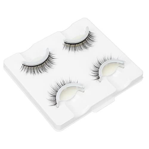 Jonlaki Dicke Magnetische Falsche Wimpern Make -up -Kosmetikzubehör für Frauen (3D-01) von Jonlaki