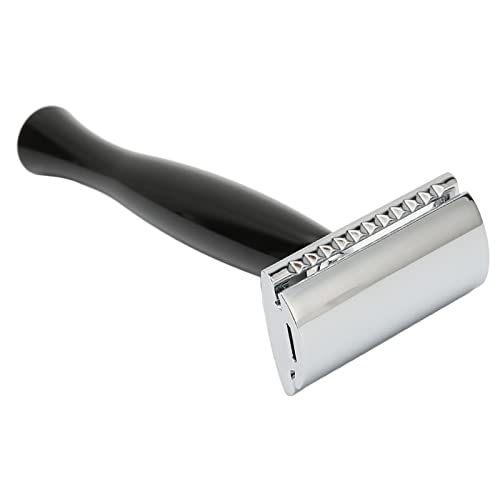 Jonlaki Double Safety Smooth Shaklave Easy Operation Bastable Manual Rasierer für Männer (BLACK) von Jonlaki
