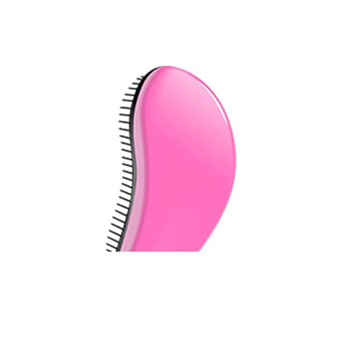 Jonlaki Entwirrende Haarbürste Professionelles Knoten Entfernen - Kopftool für Männer Massage für Männer Frauen (Rosenrot) von Jonlaki