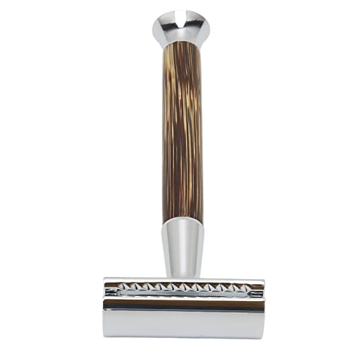 Jonlaki Professioneller Sicherheitshaver Doppelter Langer Griff für Genaues Rasurerlebnis von Jonlaki