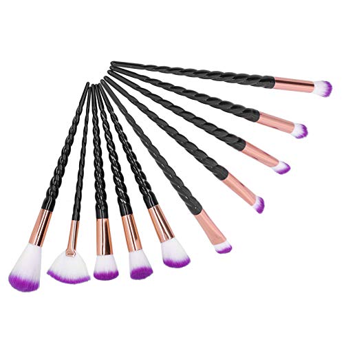 Jonlaki Weiches Haar Make -up Pinsel Lidschatten Kosmetischer Pinsel mit Spiralgriff Make -up -Werkzeug für Haus- und Kosmetik -Shop 10pcs von Jonlaki