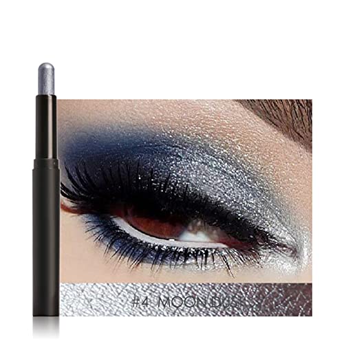 Lidschattenstift, Lidschattenstift, Augenaufhellerstift für Augen-Make-up, Langanhaltender Lidschattenstift, Kosmetisches Werkzeug, 12 Farben Zur Auswahl (#4) von Jonlaki