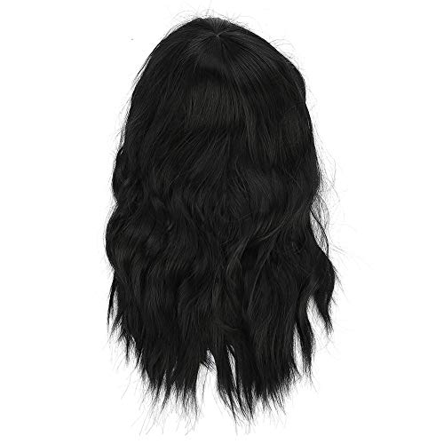 Perücken Frauen Perücken Fake Hair Perücken, Short Wavy Perücken Frauen Female Fashion Hair Perücken Fake Hair für Party Cosplay von Jonlaki