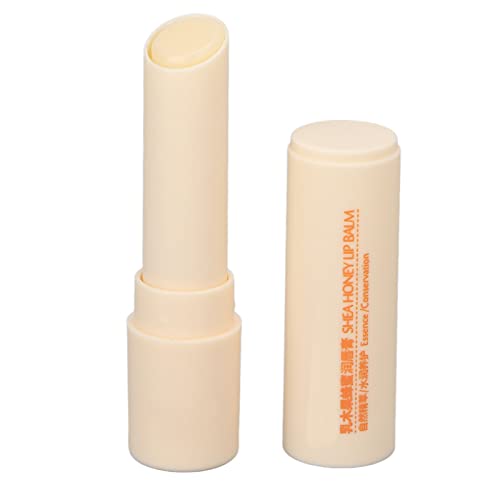 Shea-Honig-Lippenbalsam, Farbloser Lippenbalsam in Lebensmittelqualität, Feuchtigkeitsspendender Lippenpflegebalsam, Lippenbalsam für Männer, Frauen, Kinder, Natürliche Lippenbutter, Feuchtigkeitsspen von Jonlaki