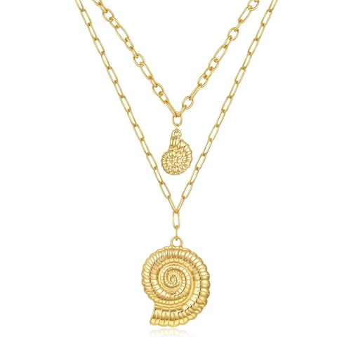 Joo&Rind Kette Gold Damen mit Buntem Zirkonia Halskette 18K Vergoldet Edelstahl Wasserfest Schmuck Geschenk für Frauen von Joo&Rind